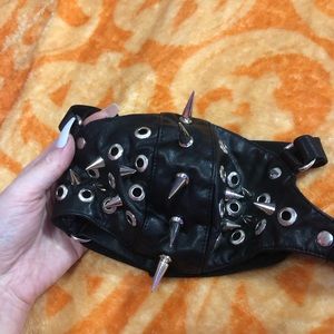 🖤NWOT!! Dolls kill 🖤bondage/ punk harness FACE MASK!